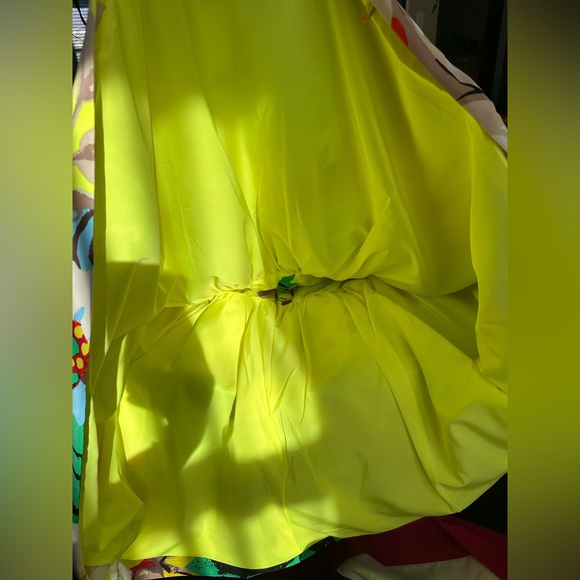 Christopher John Rogers Multicolor Floral Ruffle Dress - Picture 4 of 5